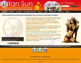 Le projet consistait à développer le site internet vitrine des centres de bronzage Instan Sun.

Le site a été développé avec le CMS Joomla associé à des composants spécifiques pour les diaporamas et les vidéos.

Le logo et la charte graphique ont été réalisé en totalité ainsi que le travail graphique sur les photos avec Photoshop.

Le site a été optimisé pour le référencement.

Il est actuellement classé 1er sur Google est présent sur les mots-clé "centre bronzage" ou encore "centre uv" dans les villes où le centre Instan Sun est présente.

Un travail de E-Marketing a été fait sur ce projet pour promouvoir le site grâce aux réseaux sociaux Facebook, Twitter et Google+.

Un système de Newsletter a été aussi mis en place sur le site afin de permettre au clients de s'inscrire et ainsi recevoir les promotions par email.