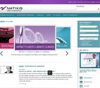 Site institutionnel de la banque Natixis ralis avec une equipe de 4 personnes.