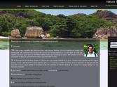 Création d'un site internet basé sur Wordpress pour un guide touristique (Seychelles)