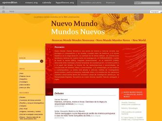 Traduction en espagnol des textes: 
Revue en ligne
"Nuevo Mundo, Mundos Nuevos"
Centre de Recherches sur les Mondes Américains 