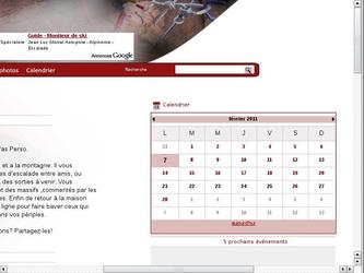 Cr&eacute;ation Webdev 14 : site communautaire de partage de topos et de photo d'escalade .