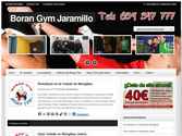 Page web avec CMS Wordpress pour école d'arts martiaux.
