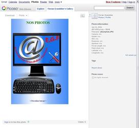 Cr�ation d un album photo.Toute les photo que l on aura pr�d�fini dans un dossier apparaissent comme un diaporama .( #d�soler pour les photos# cela provient de mon site donc suivant les r�gles de progonline je met que des photos )  