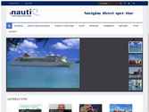 Nautiq.ro -website for a romanian magazine for naval transport 