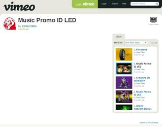 Music Promo ID LED