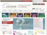 Développement du nouveau site jinnove.com, développement, web design et intégration sous eZPublish.