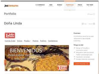 Overview

E-commerce store for an arab restaurant in Barranquilla Colombia.

Things we did

Design of Shopify e-commerce store
Integration with Facebook,
Twitter and Google plus
Facebook campaign
Google Adwords campaign