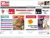 Site en prestashop,vente en ligne de magazines pour chat+ abonnements (utilisation du mme template de http://www.atoutchien.fr/
