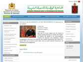 Site web pour Initiative Nationale pour le Développement Humain au maroc