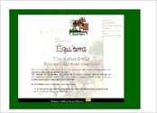 Site en html créé lors du lancement de l'association Equiterra