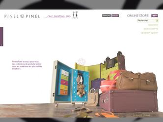 Création de la boutique en ligne sur mesure de la marque Pienl et Pinel. Reprise du graphisme du site vitrine, développement php/html/css du site e-commerce. 