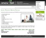 Site internet de l entreprise Inovtel, spcialiste en tlcommunications pour les entreprises