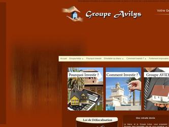 Le Groupe AVILYS est un gestionnaire de patrimoine spcialis dans l immobilier au Maroc et en OUtre mer