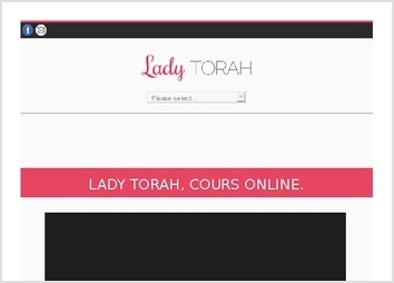 Création du site Lady Torah sous Wordpress et intégration de plusieurs plugins complémentaires. 