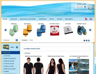 Site r�alis� sous joomla 1.0 ,�tude & cr�ation graphique ,int�gration joomla + virtuemart ,installation d un module de paiement ,personnalisation compl�te de la boutique ,remplissage des contenus site et boutique.