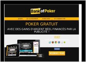 Site de poker en ligne en HTML5 / NodeJS gratuit avec gains rels pays par la pub