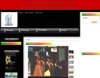 Site internet du comit d organisation de la Miss Cameroun