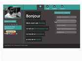 C'est un site personnel pour montrer le portfolio en ligne il contient une page de contact dynamique avec php 