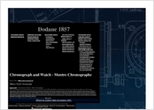 Site e-commerce international de présentation des chronographes Dodane (depuis 1858).