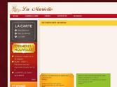 Site web du restaurant La Marielle