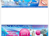 Site vitrine - White & Smile - société française spécialisée dans la cosmétique dentaire.