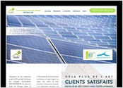 Création d'un site internet pour une société d'energies renouvelables