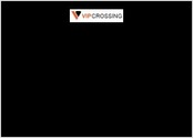 Le logo de la plateforme VIP Crossing.  Le site web permettra de mettre en contact les fans et les personnalités qu'ils souhaitent suivre.