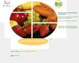 Site Internet proposant la cration de paniers de produits bio, livrs  domicile, pour les clients enregistrs.