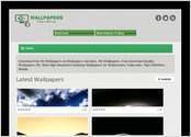 Développement de site de fonds d'écrans a base de CMS Wordpress