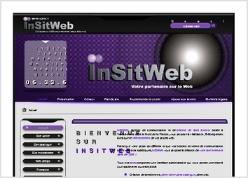 InSitWeb, agence de communication et de cr�ation de sites Internet bas�e � Valenciennes dans le Nord de la France, vous propose la conception ainsi que le r�f�rencement de vos projets web.
