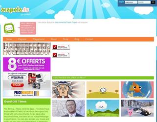 Permet de pr�senter site web ou blog avec un pr�sentateur virtuel