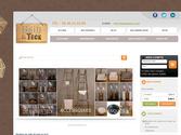 Création d'un site de vente en ligne pour des meubles de salle de bain en teck.
Couplage de Prestashop et de Wordpress.