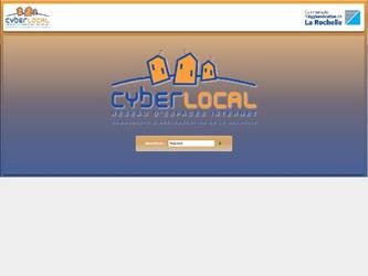 Capture d'&eacute;cran (1/2) de l'interface de contr&ocirc;le/d'administration du dispositif Cyberlocal, un projet initi&eacute; par la Communaut&eacute; d'Agglom&eacute;ration de La Rochelle permettant &agrave; ses administr&eacute;s d'acc&eacute;der &agrave; Internet dans des lieux publics tels que des mairies et des m&eacute;diath&egrave;ques (avec s&eacute;curisation/filtrage du contenu Internet et simplification/bridage des postes clients pour encadrer les usages).