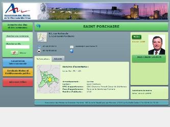 Capture d'écran (3/4) d'un projet PHP/Flex/MySQL présentant les informations sur les élus, communes, les cantons, les arrondissements, les pays et les différentes collectivités territoriales de la Charente-Maritime. J'ai réalisé la majeure partie de cette application (cartographie SIG, interactions, accès aux données, interface d'administration).