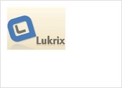Logo réalisé pour Lukrix un nouveau réseau social.