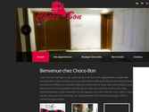 Site web que pressente le centre ChocoBon a la capitale de tunisie  