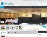 développement d'un site web (Joomla) pour une agence immobilière tunisienne 