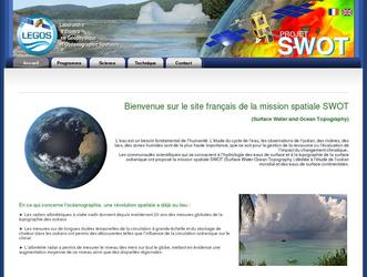 Site web pour le LEGOS (partenaire du Centre National d �tudes Spatiales)
