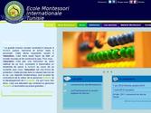 Site web d'une école montessori réalisé avec Symfony 1.4