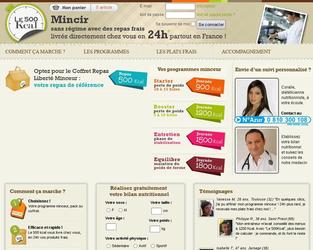 Vente en ligne de repas amincissants