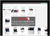 oct. 2018

Description du projetVente en ligne de produits d'impression : Imprimantes, cartouches d'encre, toners, papiers...
Des différentes fonctionnalités aident les clients ou les prospects à trouver rapidement le produit qu?ils cherchent.