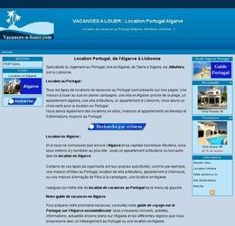 Site de location de vacances, dveloppement, contenu SEO et rfrencement