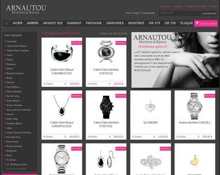 La bijouterie Arnautou est un distributeur de montres et de bijoux de marque. L'espace de vente est principalement axé sur l'ensemble des marques distribuées.