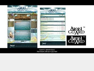 Aion-Guard, cration du site du logo et du forum.