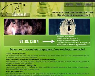 Canissoins.fr : OSTEOPATHIE CANINE / DIGIPONCTURE / STRETCHING, pour le bien être de votre chien