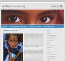 Site web ralis, pour UNICEF Montrgie, dans le cadre d un vnement annuel organis pour ramasser des fonds pour venir en aide  diffrentes causes.