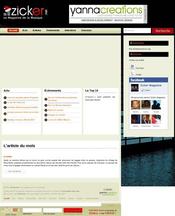 Zicker.net est le premier magazine en ligne mauricien consacré à l'actualité musicale.