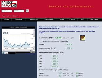 site consacr&eacute; &agrave; la bourse. Abonnements en ligne.