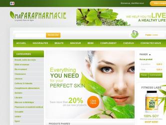 le site ma-para-pharmacie.com, est une boutique sous prestashop. On a utilis&eacute; les d&eacute;rnieres technologies : ajax / jquery.
Ainsi on a install&eacute; a notre client paypal comme syst&eacute;me de paiement. 