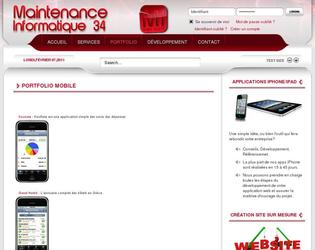 Voici un petit aper�u sur nos applications iPhone d�j� r�alis�s. PLUS DEMO VIDEO SUR CHAQUE APPLICATION